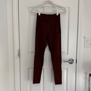 Girlfriend Collective Small Dark Brown Leggings